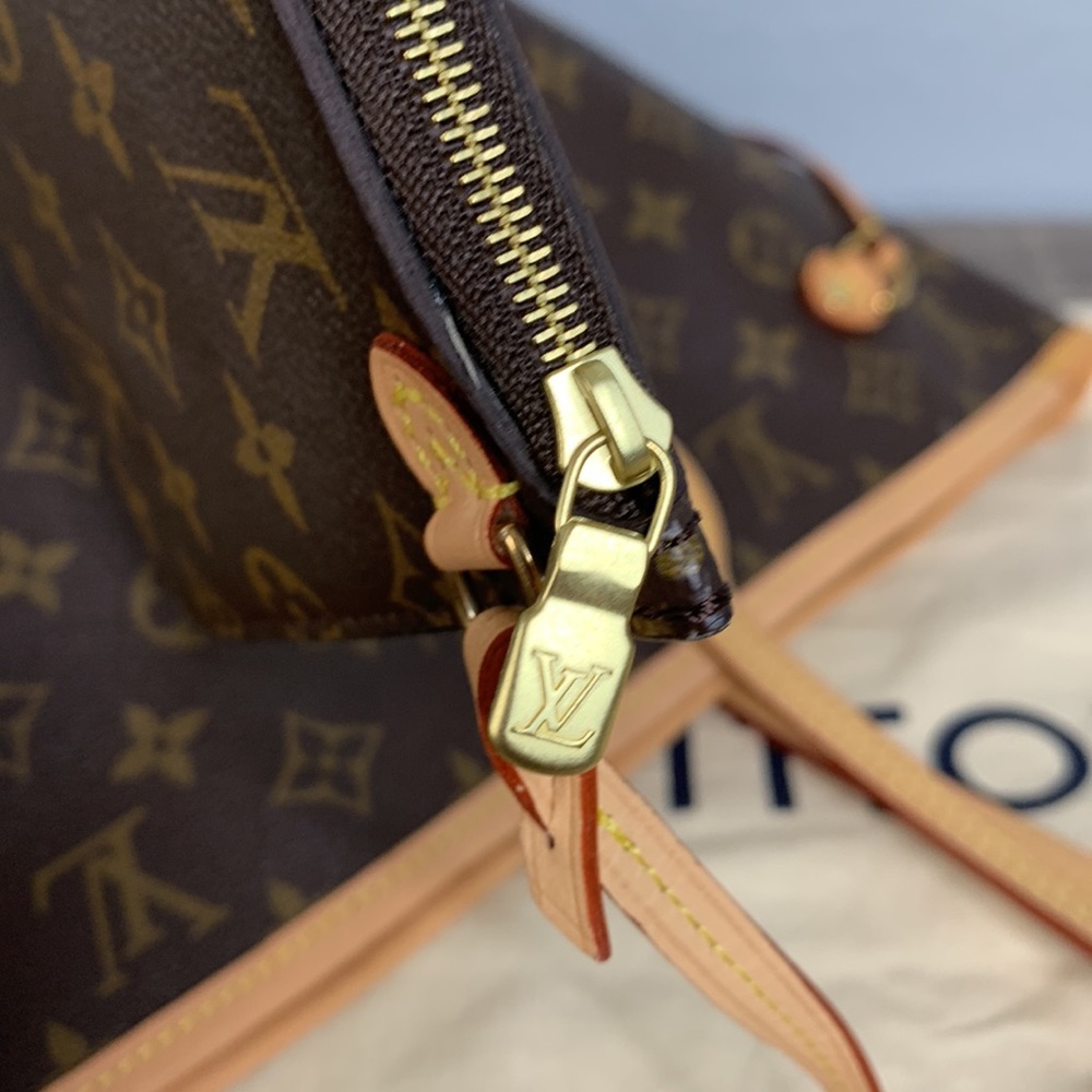 Louis Vuitton neverfull Mono MM with pouch - Picture 9 of 12